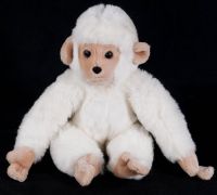 Gund Monkey Mon Kees White Chimpanzee Plush 1980
